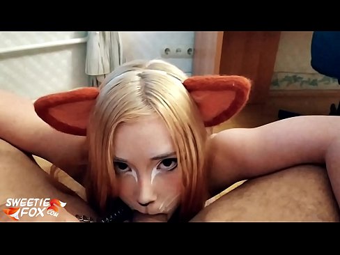 ❤️ Kitsune اس کے منہ میں ڈک اور سہ نگل ️❌  مقعد ویڈیو پر ur.muitohentai.ru ❌